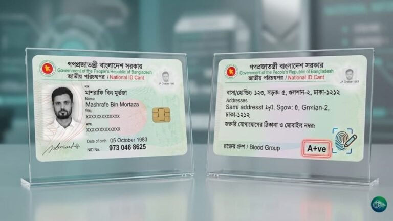ভোটার আইডি কার্ডে রক্তের গ্রুপ সংশোধনের নিয়ম (আপডেট)