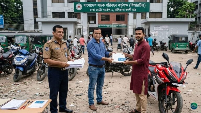 মোটরসাইকেলের মালিকানা পরিবর্তনের নিয়ম খরচ ও কাগজপত্র(আপডেট)