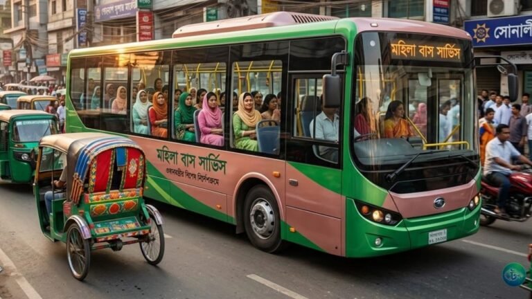 রাজধানীতে নারীদের জন্য আলাদা বাস সার্ভিস আসছে প্রধানমন্ত্রীর নির্দেশ