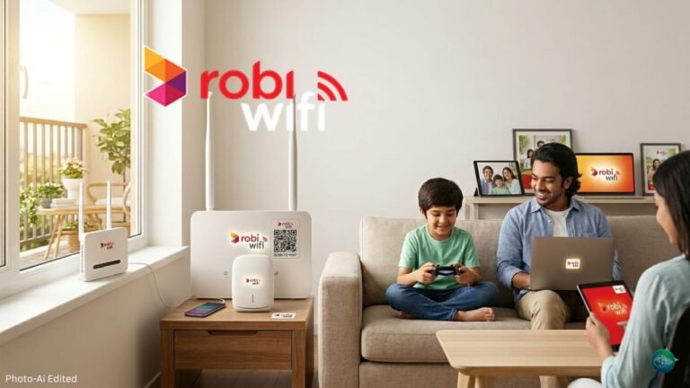 RobiWiFi-তে ১৫০০ টাকা পর্যন্ত ছাড় ফ্রি রাউটার ও ১০০ Mbps স্পিডে নতুন অফার