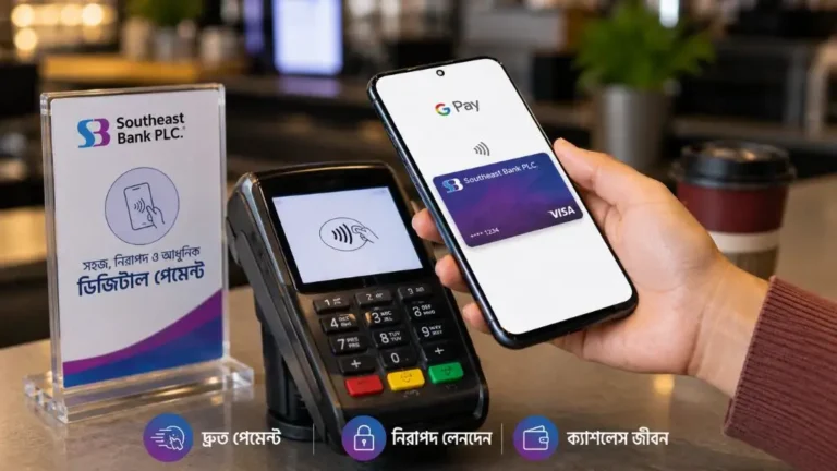 Southeast Bank চালু করলো Google Pay – Visa কার্ডে সহজ ডিজিটাল পেমেন্ট