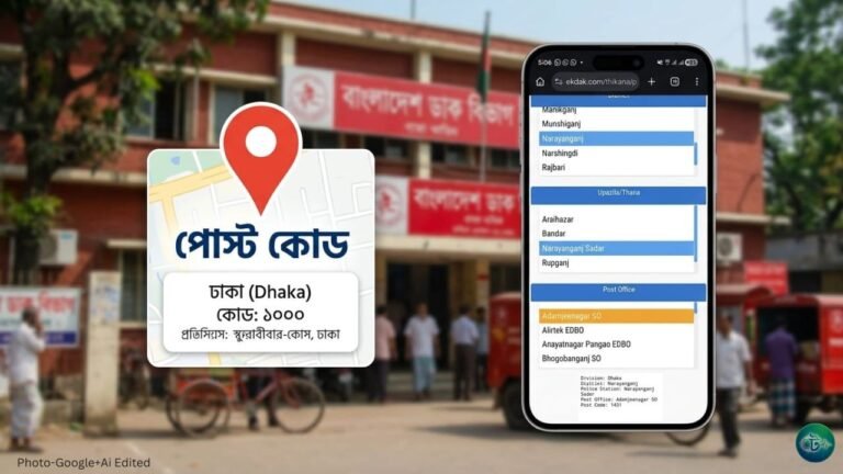 অনলাইনে সহজেই বের করুন বাংলাদেশের সব পোস্টাল কোড(আপডেট)