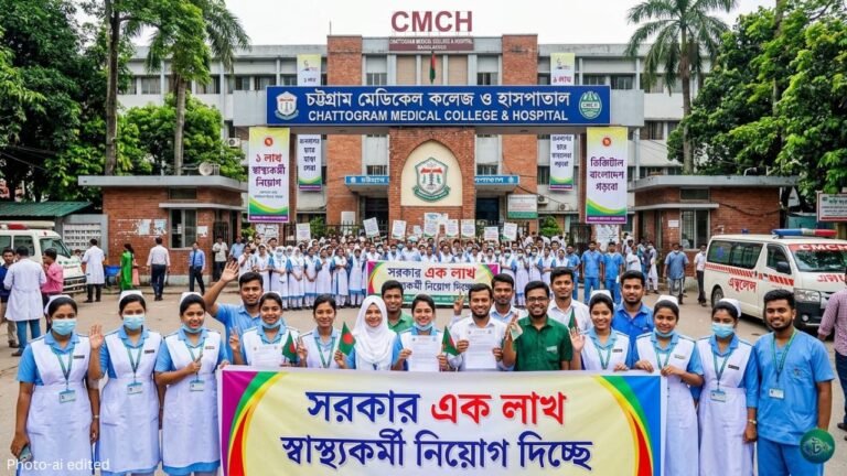 এক লাখ স্বাস্থ্যকর্মী নিয়োগ দেবে সরকার | স্বাস্থ্য মন্ত্রীর ঘোষণা