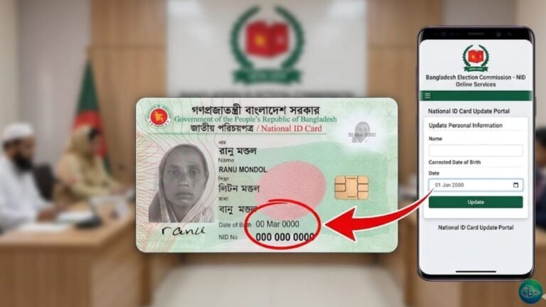 এনআইডি সংশোধনে নতুন নিয়ম: জন্মতারিখ পরিবর্তনে কঠোর নিয়ন্ত্রণ