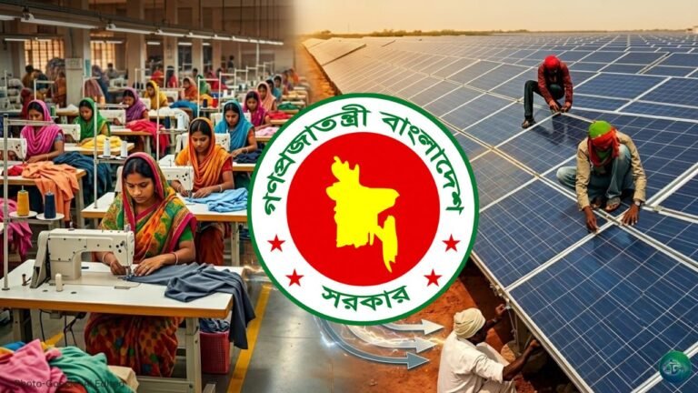 কারখানায় ছাদে সৌরবিদ্যুৎ স্থাপনে প্রণোদনা দিচ্ছে বিজিএমইএ