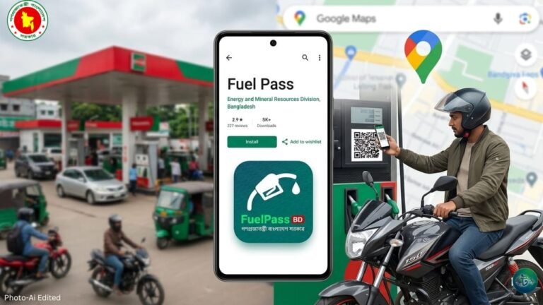 দেশের ১২ জেলায় চালু ফুয়েল পাস অ্যাপ মোটরসাইকেল নিবন্ধনে নতুন নির্দেশনা