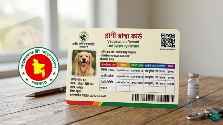 প্রাণীর জন্য আসছে ভ্যাকসিন কার্ড, রোগ নিয়ন্ত্রণে নতুন উদ্যোগ