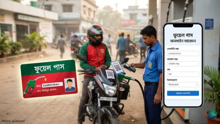 ফুয়েল পাস চালু ৭ পাম্পে, অনলাইনে আবেদন করার নিয়ম জানুন