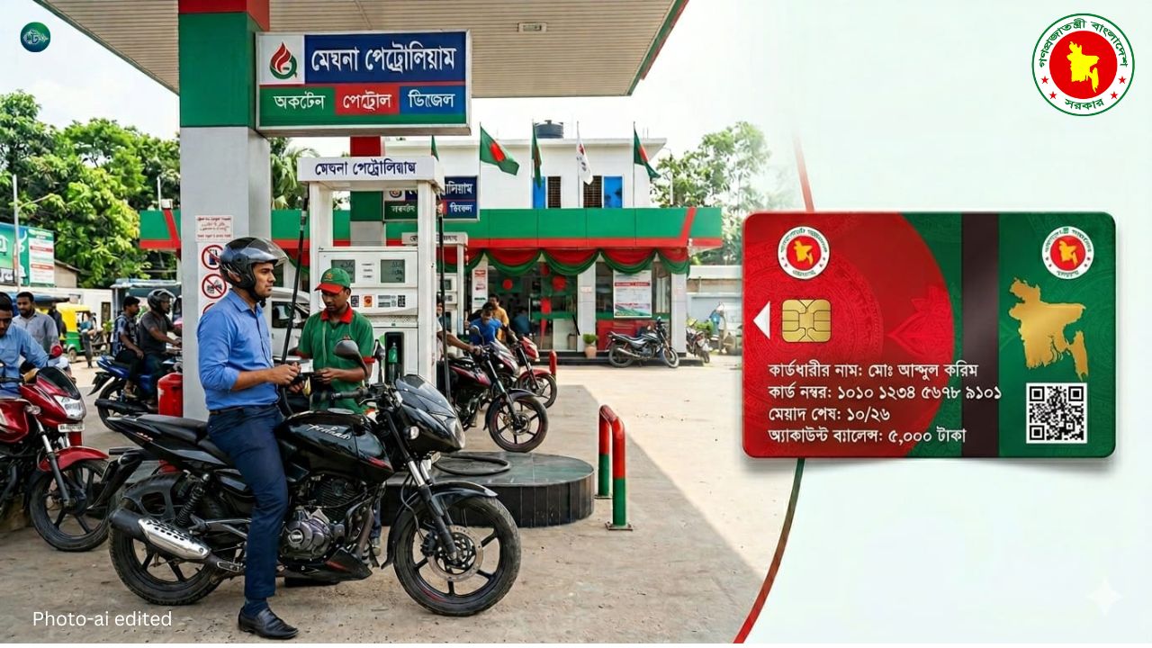 ফুয়েল পাস কার্ড আবেদন ও ব্যবহার পদ্ধতি