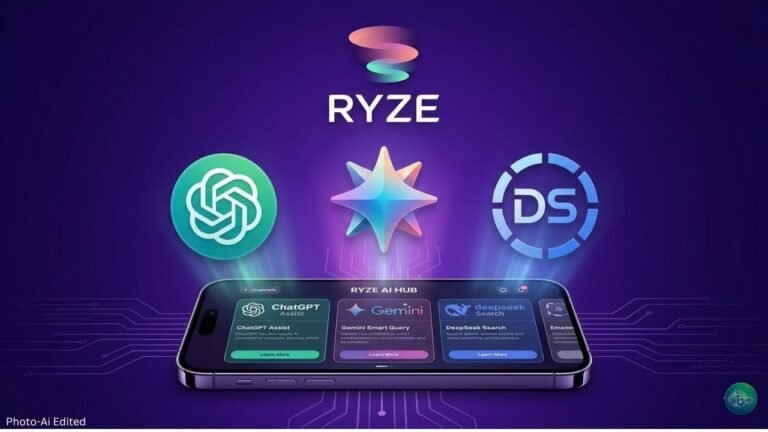 বাংলাদেশে চালু RYZE AI Hub: এক অ্যাপে ChatGPT, Gemini ও DeepSeek