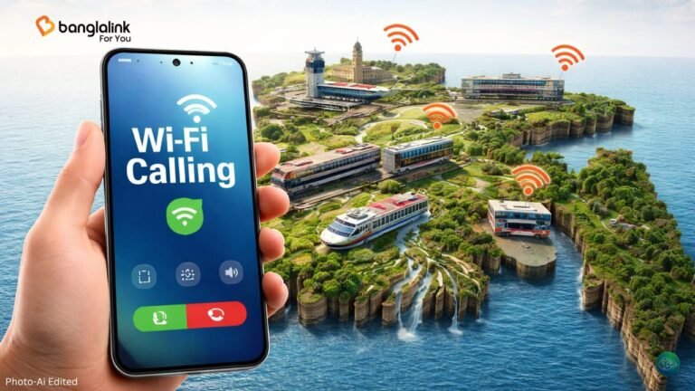 দেশের ৬৪ জেলায় চালু বাংলালিংক WiFi Calling ইন্টারনেটেই হবে এখন কল
