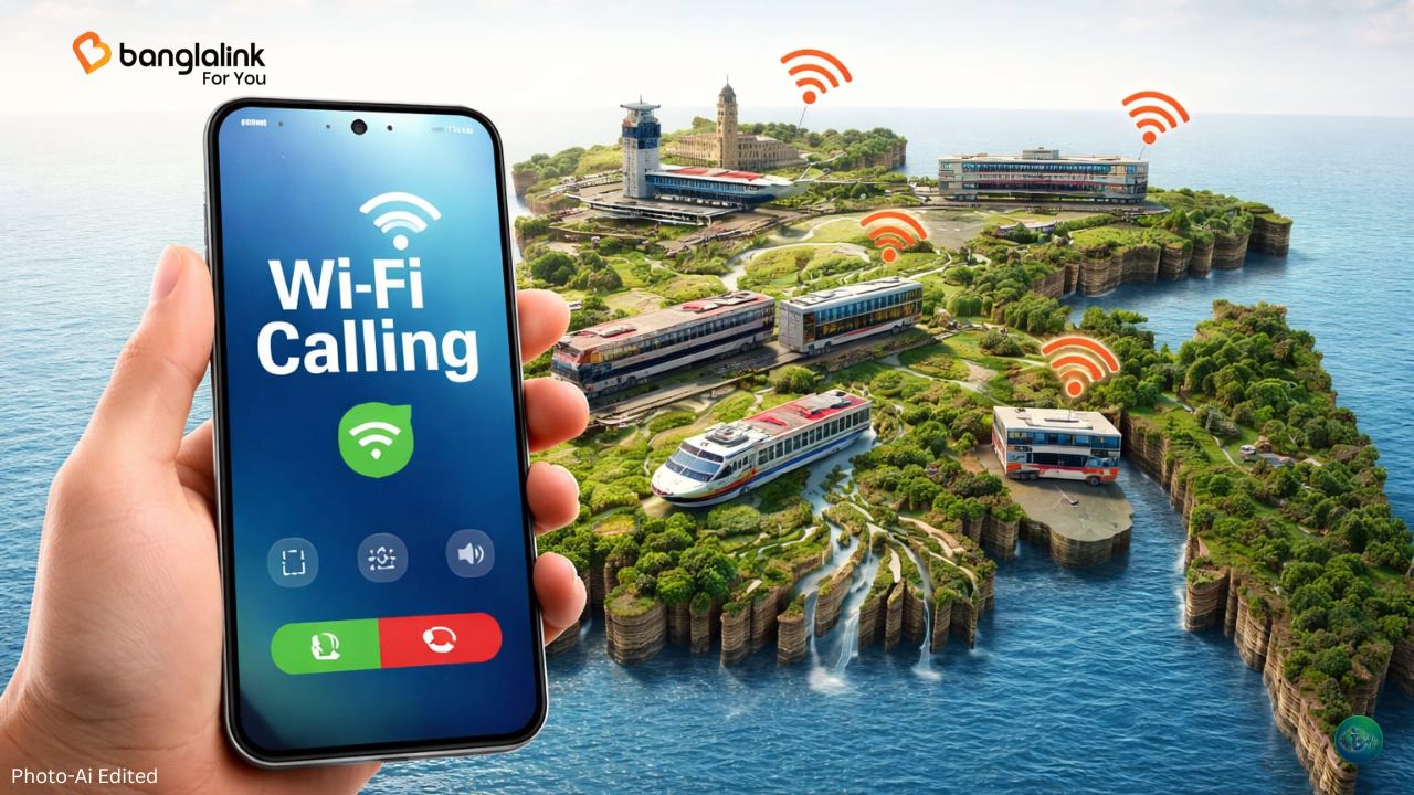 বাংলালিংক WiFi Calling চালু ৬৪ জেলায় এখন ইন্টারনেটেই কল করা যাবে