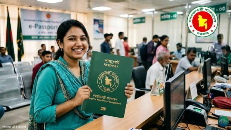 মহিলাদের ই-পাসপোর্ট করতে কি কি লাগে,পাসপোর্ট ফি কত?