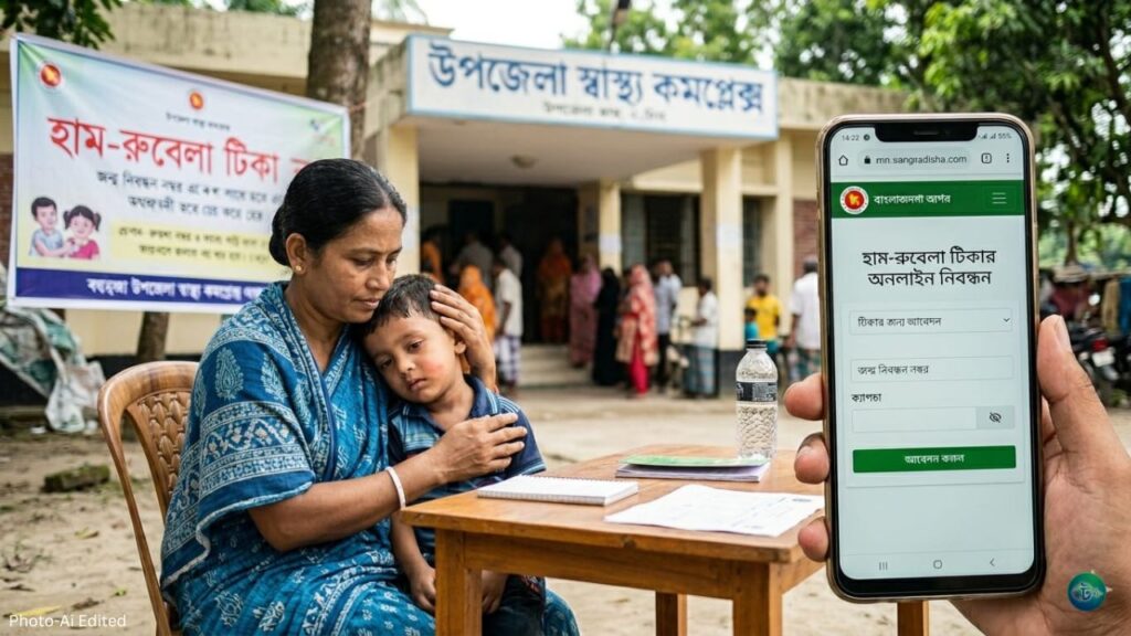 হাম-রুবেলা টিকার অনলাইন নিবন্ধন শুরু, কিভাবে সহজে আবেদন করবেন(A-Z)