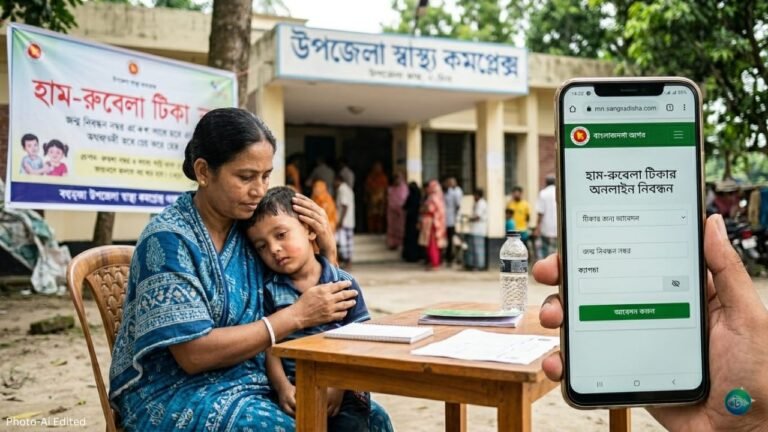 হাম-রুবেলা টিকার অনলাইন নিবন্ধন শুরু, কিভাবে সহজে আবেদন করবেন(A-Z)
