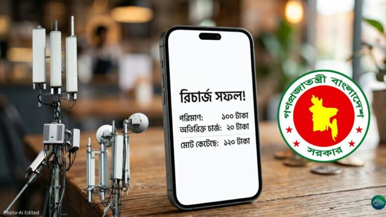 ১০০ টাকার মোবাইল রিচার্জে অতিরিক্ত খরচ কমানোর উদ্যোগ