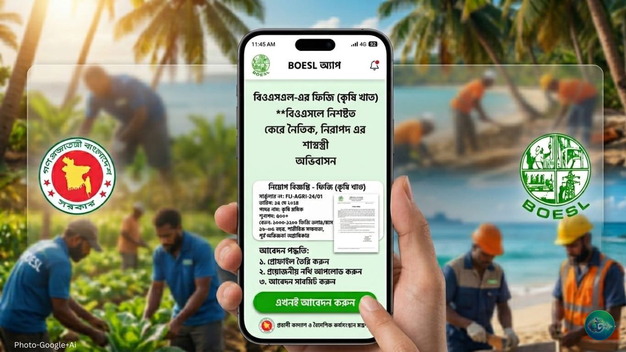 BOESL-এর মাধ্যমে ফিজিতে চাকরি