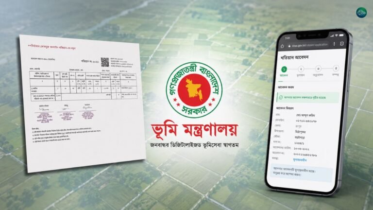 অনলাইনে এখন মিলছে কিউআর কোড সম্বলিত খতিয়ানের সত্যায়িত কপি