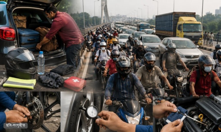 গাড়ি বা বাইক নিয়ে ঈদ যাত্রায় বের হওয়ার আগে জেনে নিন জরুরি টিপস