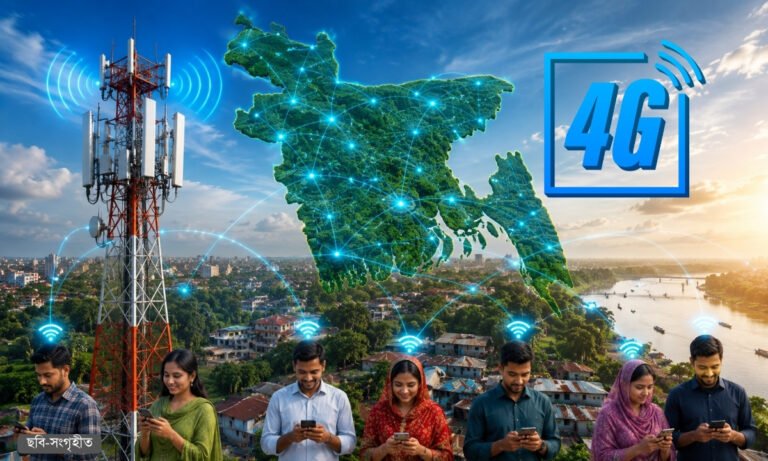 দেশের ৯৯ শতাংশ মানুষ এখন ফোর-জি নেটওয়ার্কে