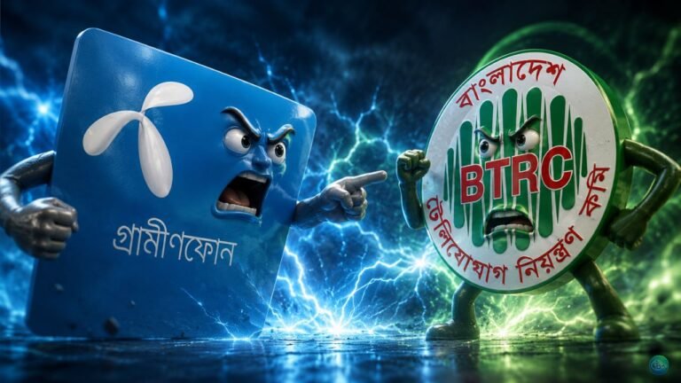 নতুন অডিট ঠেকাতে বিটিআরসির ক্ষমতা নিয়েই প্রশ্ন তুলছে গ্রামীণফোন