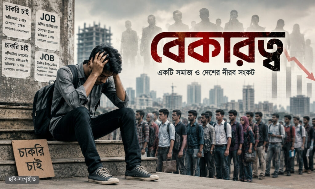 বাংলাদেশে বেকারত্বের ৭ ভয়াবহ রূপ, সংকট কোথায় সবচেয়ে বেশি?