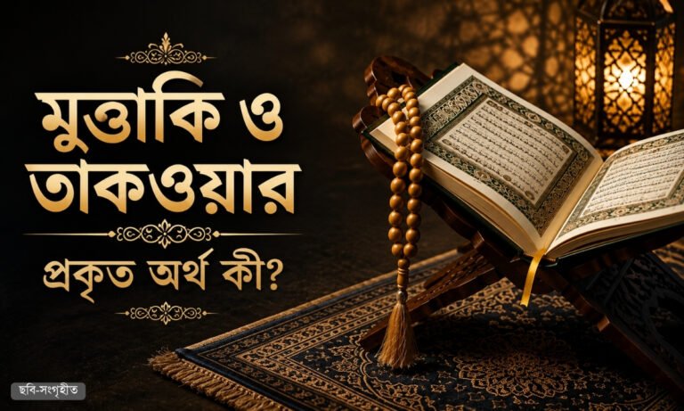 মুত্তাকি কাকে বলে, তাকওয়ার প্রকৃত অর্থ কী বলছে কোরআন ও হাদিস