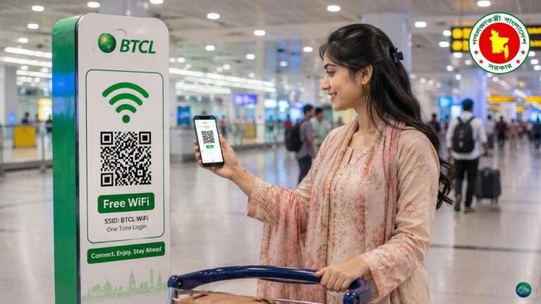 শাহজালাল বিমানবন্দরে ফ্রি সরকারি ওয়াই-ফাই, প্রতিদিন সুবিধা পাবেন ৩৭ হাজার যাত্রী