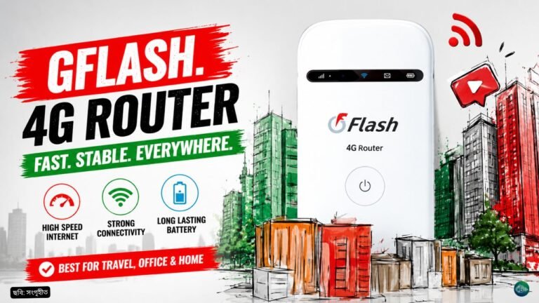 ১০GB ফ্রি ইন্টারনেটসহ টেলিটকের পকেট MiFi WiFi রাউটার