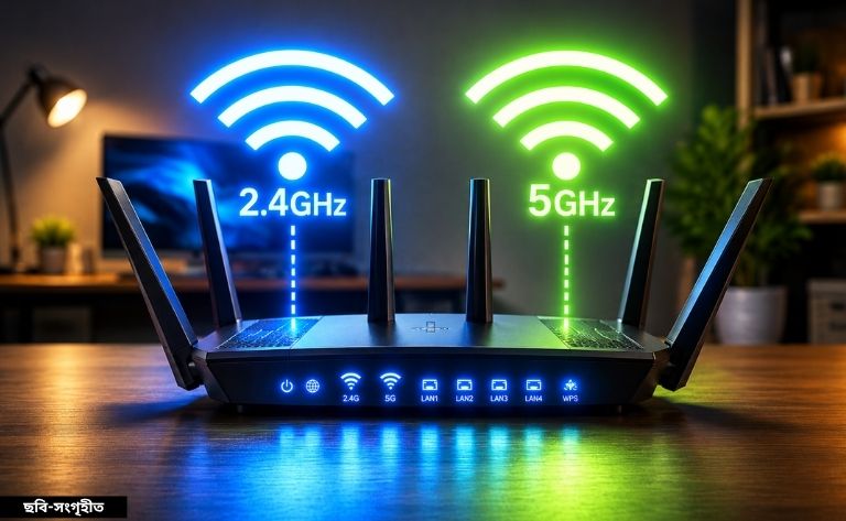 WiFi-এর 2.4GHz নাকি 5GHz