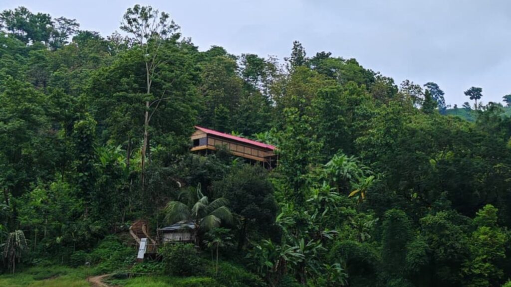 নদীতীরে ছড়িয়ে থাকা পাথরগুলো প্রাকৃতিক সৌন্দর্যে নতুন মাত্রা যোগ করেছে।