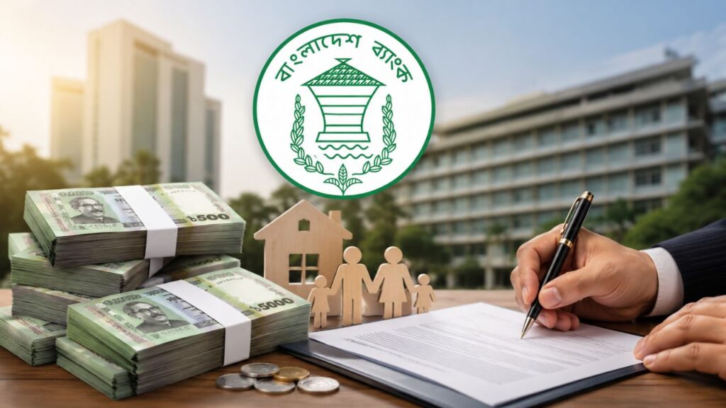 ব্যক্তিগত ঋণের পরিশোধের সময় ৫ বছর থেকে বাড়িয়ে ৮ বছর করল বাংলাদেশ ব্যাংক