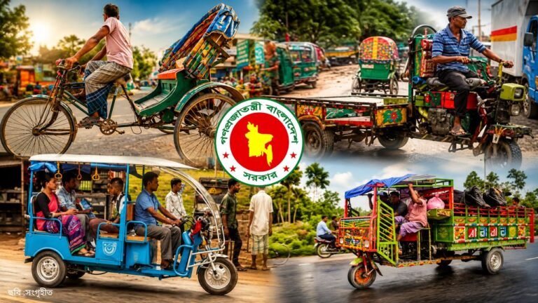 অটোরিকশা-নছিমন-করিমন নিয়ন্ত্রণে আসছে নতুন নীতিমালা