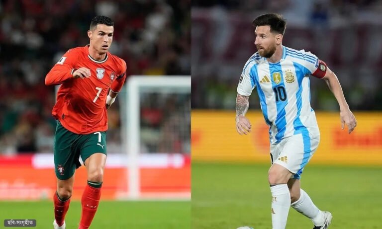 অবিশ্বাস্য এক রেকর্ডে একই জায়গায় মেসি ও রোনালদো
