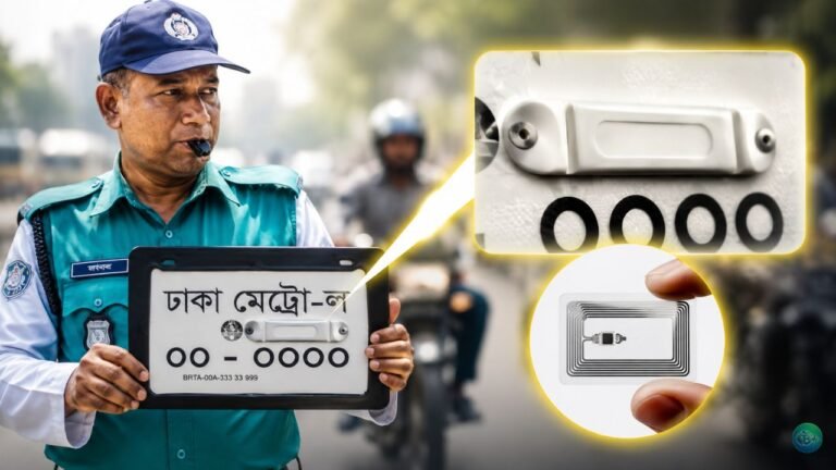 বাইকের আরএফআইডি ট্যাগ কীভাবে পাবেন? আবেদন, খরচ ও সংগ্রহের সম্পূর্ণ নিয়ম