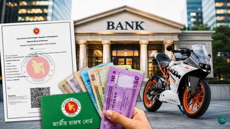 ব্যাংক হিসাব ও ১৫০ সিসির বেশি মোটরসাইকেল নিবন্ধনে টিন বাধ্যতামূলক,কারা থাকছেন ছাড়ের আওতায়?