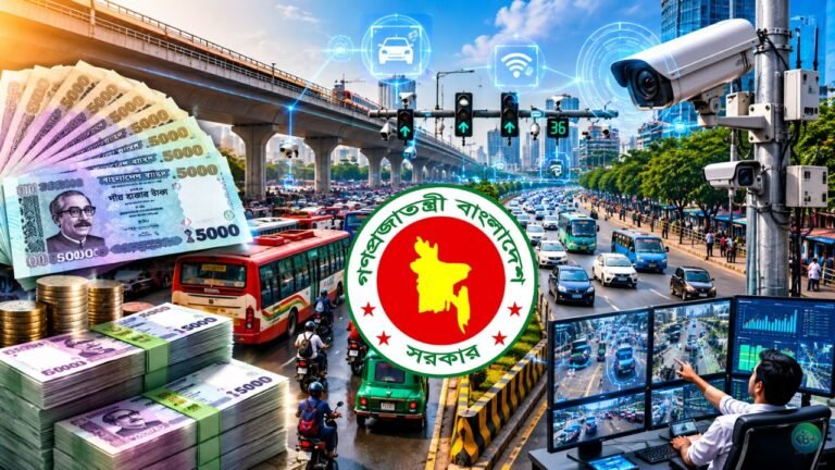 যানজট কমাতে আড়াই হাজার কোটি টাকার প্রকল্প, রাজধানীতে আসছে বড় পরিবর্তন