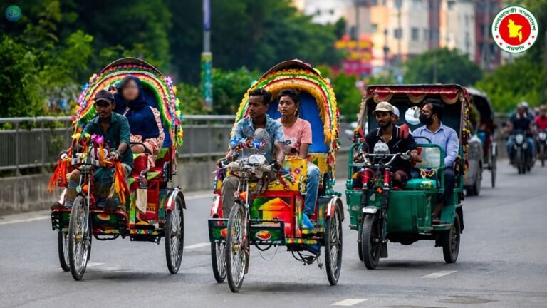 রিকশা, অটোরিকশা ও ভ্যান বন্ধ হচ্ছে না,তবে আছে নতুন পরিকল্পনা