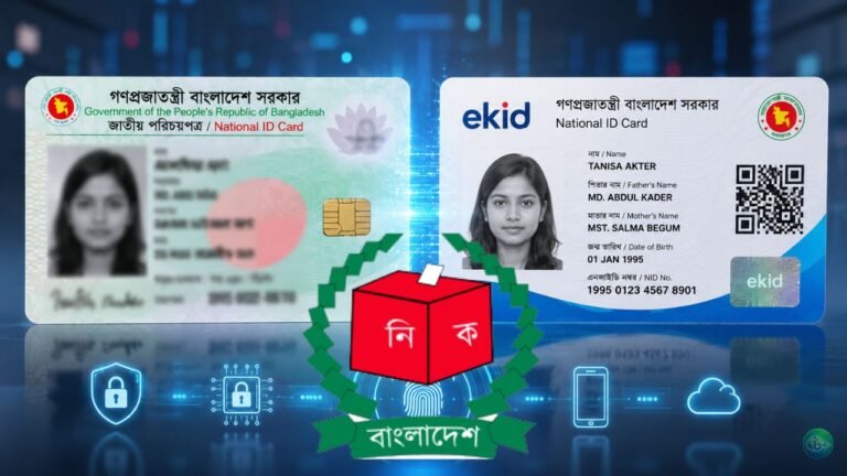 স্মার্ট এনআইডি কার্ডের বিকল্প আসছে? ‘ekid’ নামে নতুন পরিচয়পত্র ব্যবস্থার ভাবনা ইসিতে