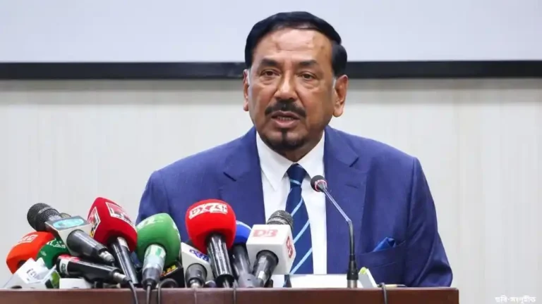 রাষ্ট্রপতির পদত্যাগের পর ভারপ্রাপ্ত রাষ্ট্রপতি স্পিকার হাফিজ উদ্দিন
