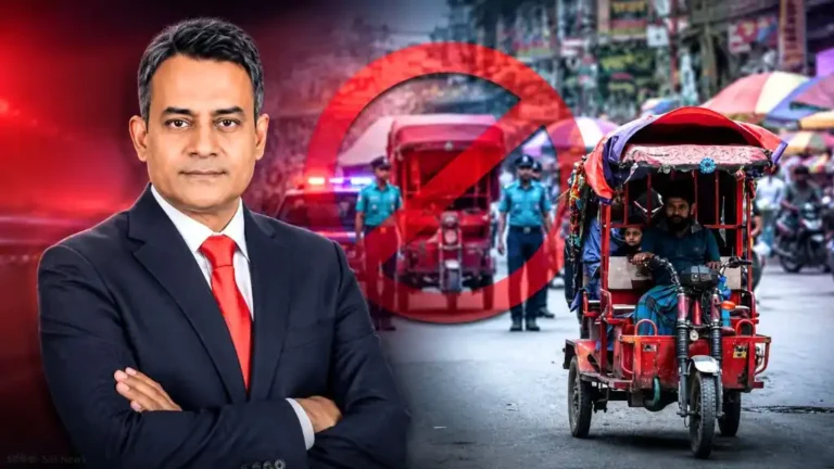 ঢাকাসহ সারাদেশে ব্যাটারিচালিত রিকশা নিয়ন্ত্রণে আসছে নতুন নির্দেশনা
