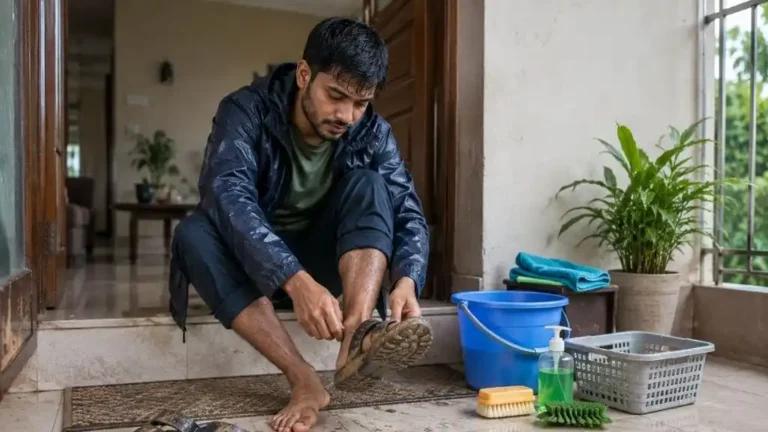 বর্ষায় ময়লা পানিতে হাঁটছেন? পায়ের সংক্রমণ এড়াতে যা করবেন