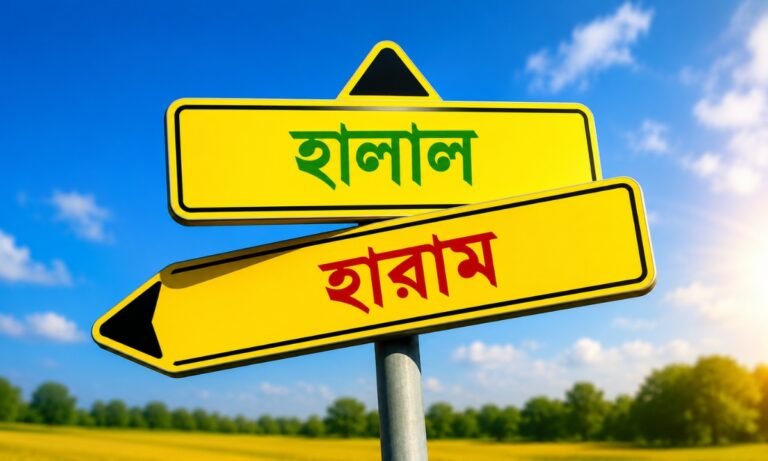 হালাল-হারাম চেনার সহজ ৫টি ইসলামী নীতি