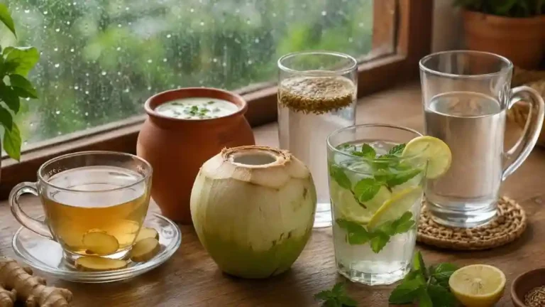 বর্ষায় পেটের সমস্যা এড়াতে খাদ্যতালিকায় রাখুন এই ৬ স্বাস্থ্যকর পানীয়
