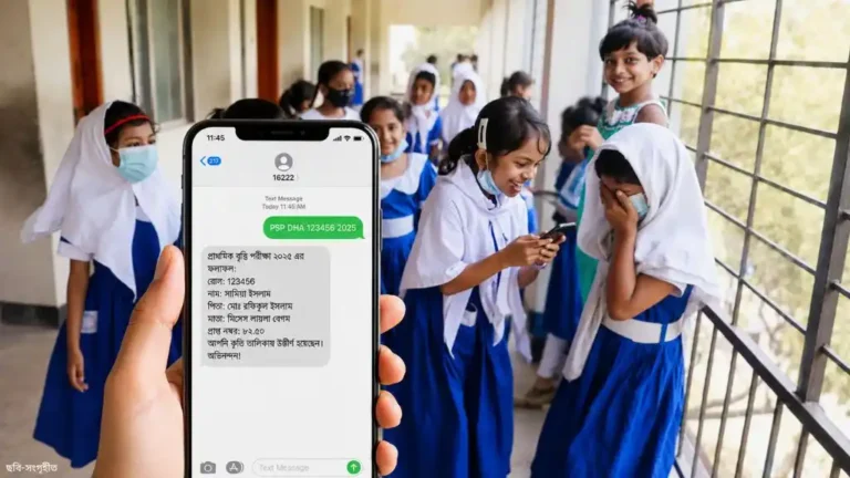 প্রাথমিক বৃত্তি পরীক্ষার ফলাফল জানবেন যেভাবে