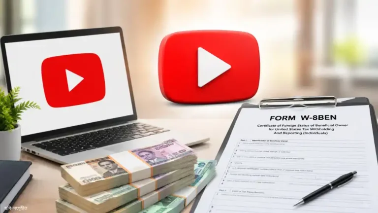 YouTube আয়ের টাকা পেতে W-8BEN Tax Form জমা বাধ্যতামূলক, ধাপে ধাপে যেভাবে পূরণ করবেন