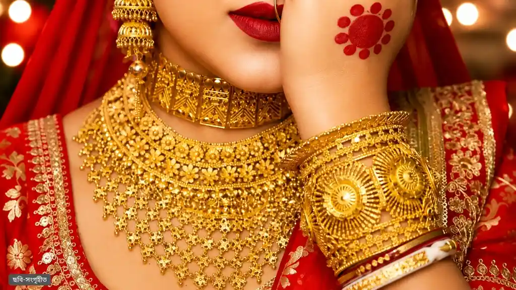 সোনার দাম কমল, দেশের বাজারে আজ যে দামে বিক্রি হচ্ছে সোনা