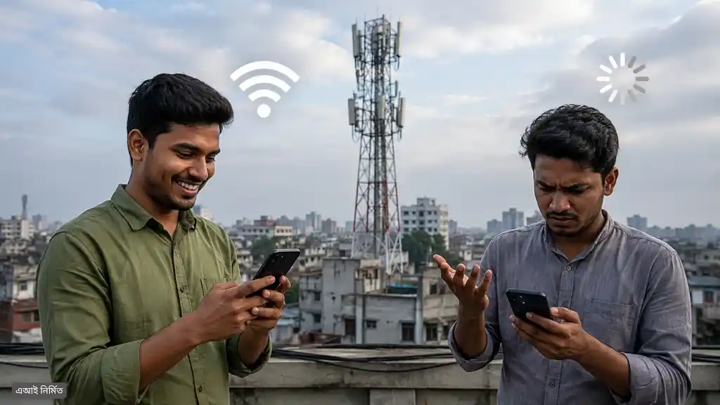 একই জায়গায় কারও নেট দ্রুত, কারও ধীর কেন?