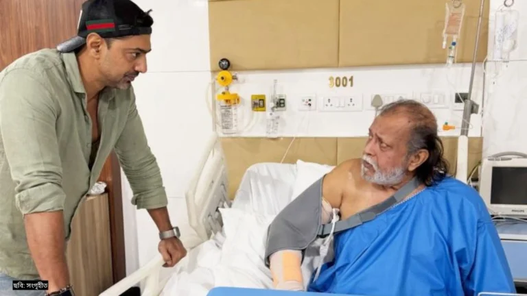 হাসপাতালে মিঠুনকে দেখে যা বললেন দেব, কেমন আছেন অভিনেতা?