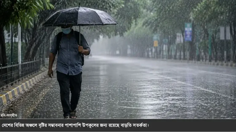 আজ সারাদেশে বৃষ্টির সম্ভাবনা, ভারী বর্ষণের শঙ্কা নিয়ে যে বার্তা দিল আবহাওয়া অফিস
